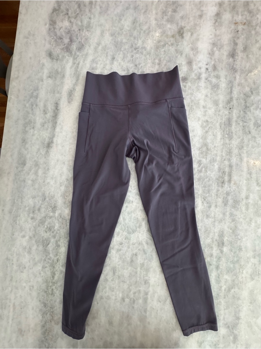 Athleta Women's Plum High-Rise Leggings with Side Pockets